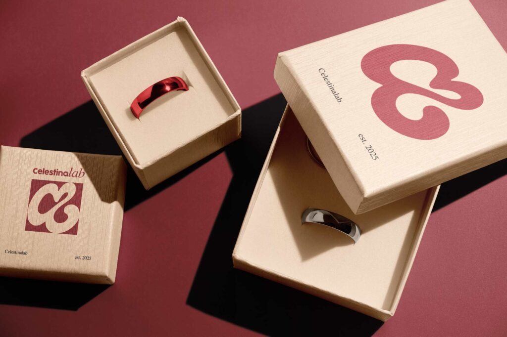 Joya de líneas simples y elegantes, elaborada con un enfoque minimalista.