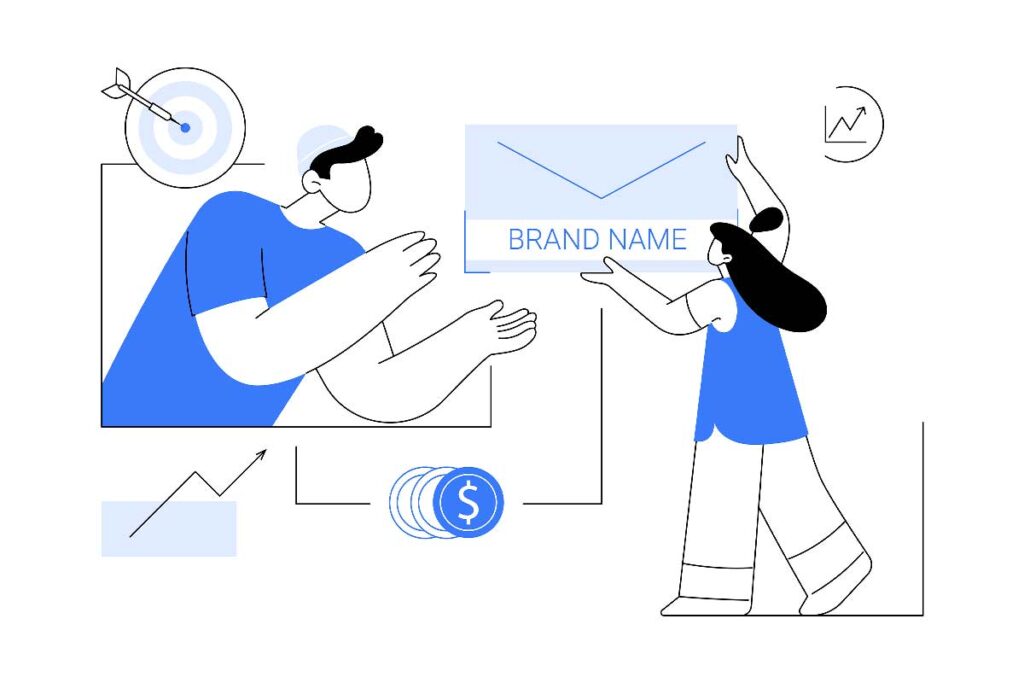 Proceso creativo de naming para crear el nombre de una marca, con ejemplos y estrategia de branding en Landa Estudio.